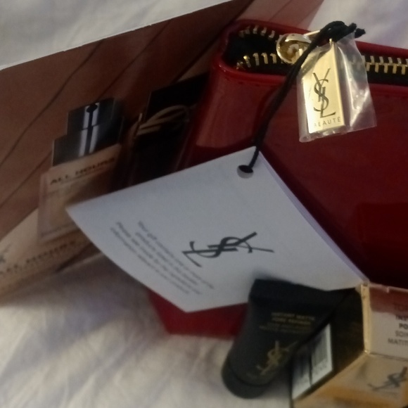 YSL~ Beaute Cosmetic Bag Bundle 8 Pc Set 🔥 NWT - Picture 2 of 10